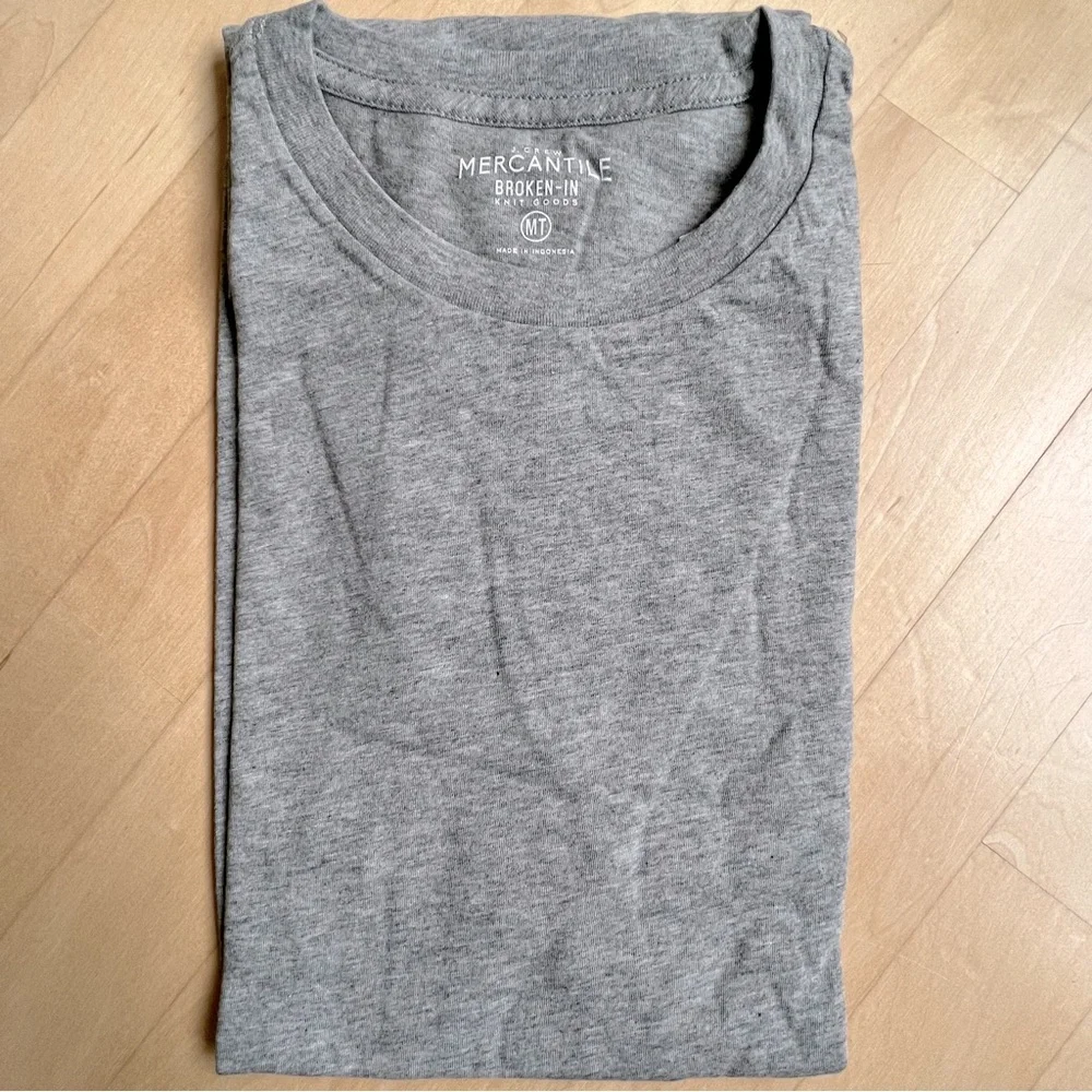 J.Crew Mercantile tall Broken-in T-shirt - Picture 3 of 9